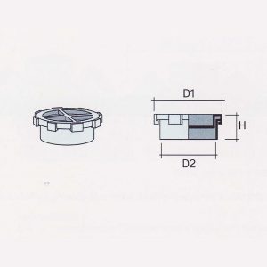 Besstem RWDP UPVC Fitting Access Plug