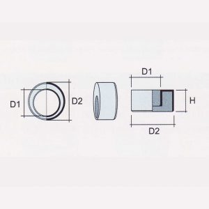 Besstem RWDP UPVC Fitting Reducing Bush