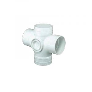 BBB UPVC Fittings Equal Double Branch (Cross Tee)