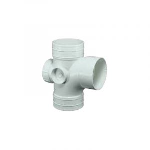 BBB UPVC Fittings Equal Single Branch With I/O