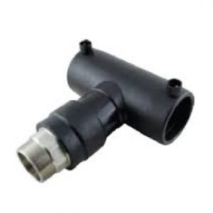 FUIS Electrofusion Male Reducing Tee HDPE Fitting