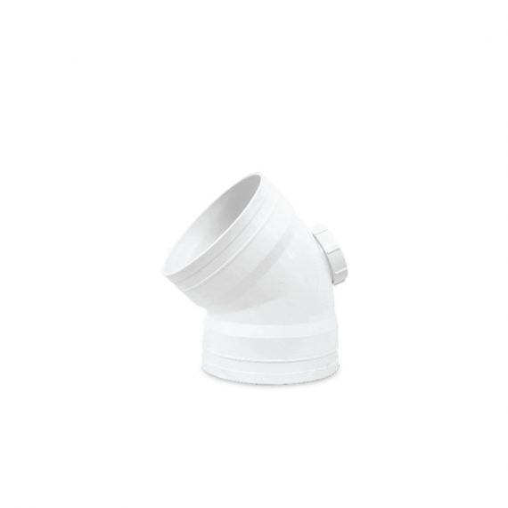 CEW SIN UPVC 45° ELBOW WITH IO
