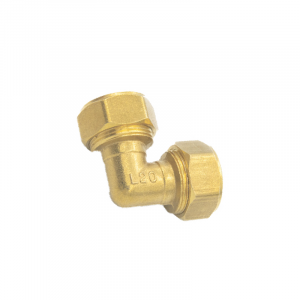 WMS Brass Compression Elbow Fitting