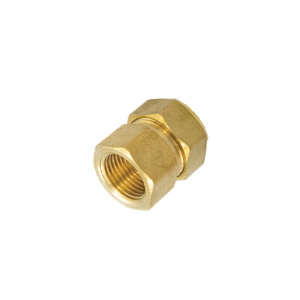 WMS Brass Compression Female Socket Fitting