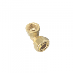 WMS Brass Compression Female Elbow Fitting