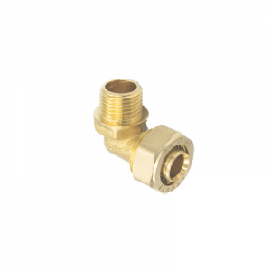 WMS Brass Compression Male Elbow Fitting